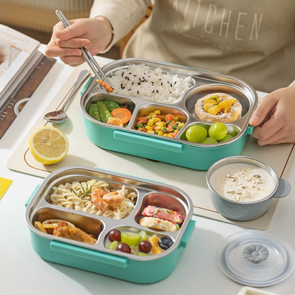 分け皿付き 仕切り 大容量 お弁当・ダイエット食両用 弁当箱 C-215