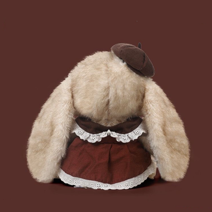 垂れ耳ウサギ レトロ プレゼント もこもこ ぬいぐるみ C-246