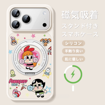 新登場 iPhone機種に対応 お出かけに最適 磁気吸着 スマホケース C-80001