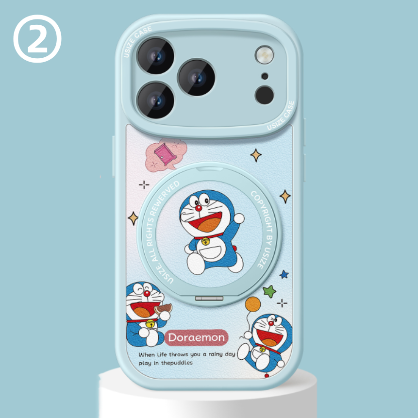 iPhone機種に対応 磁気吸着 スタンド付き スマホケース C-80002