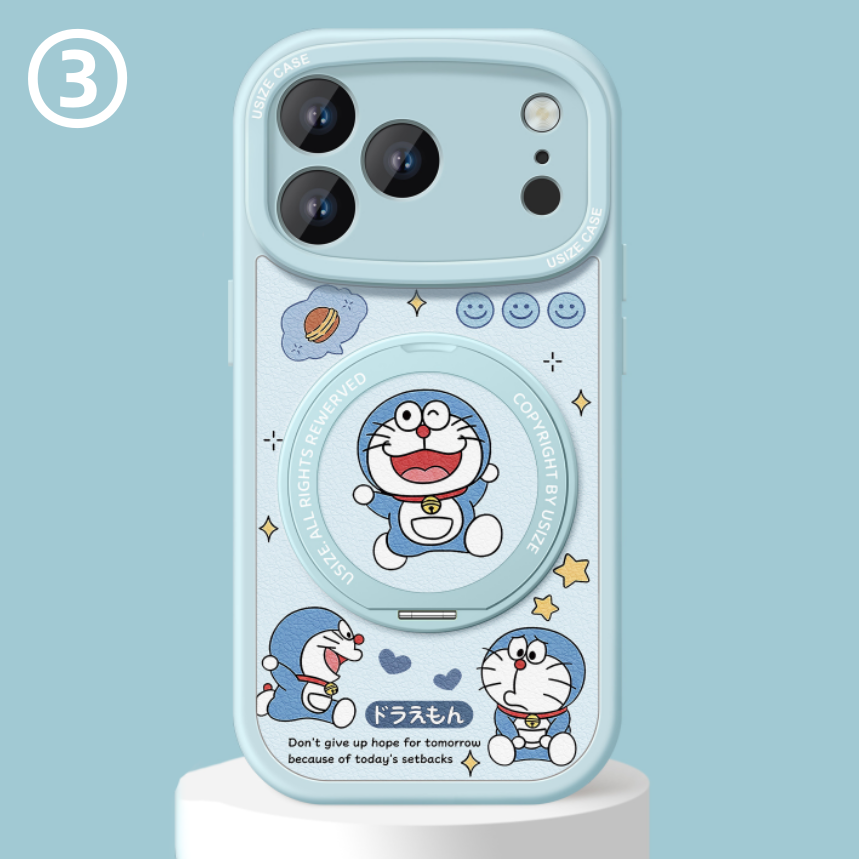 iPhone機種に対応 磁気吸着 スタンド付き スマホケース C-80002