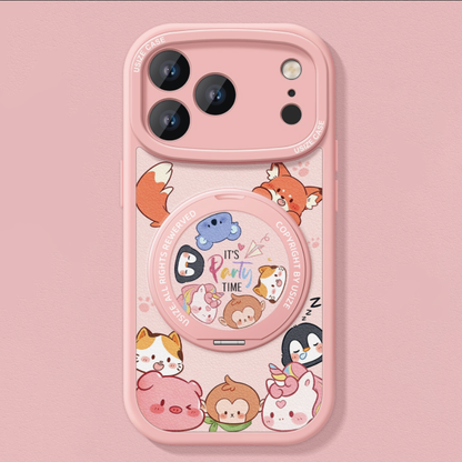 🔥数量限定 360度回転スタンド iPhone機種に対応 磁気吸着 スマホケース C-80004