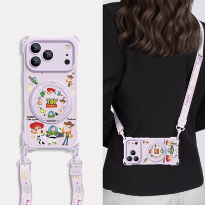 衝撃吸収 しっかり保護 iPhone機種に対応 360度回転スタンド スマホケース C-80009