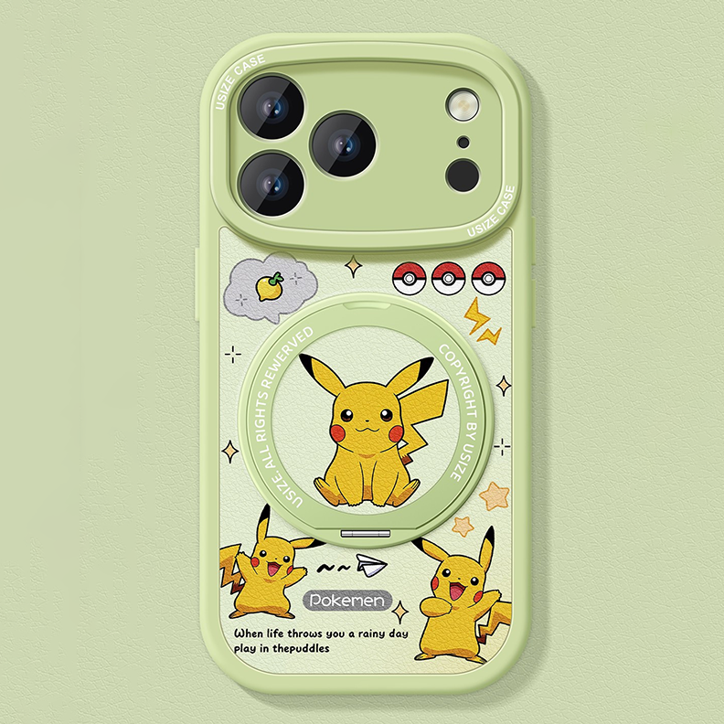 磁気吸着  360度回転スタンド iPhone機種に対応 スマホケース C-80015