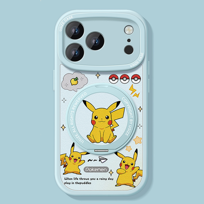磁気吸着  360度回転スタンド iPhone機種に対応 スマホケース C-80015