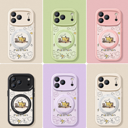 iPhone機種に対応 衝撃吸収 磁気吸着 スマホケース C-80018