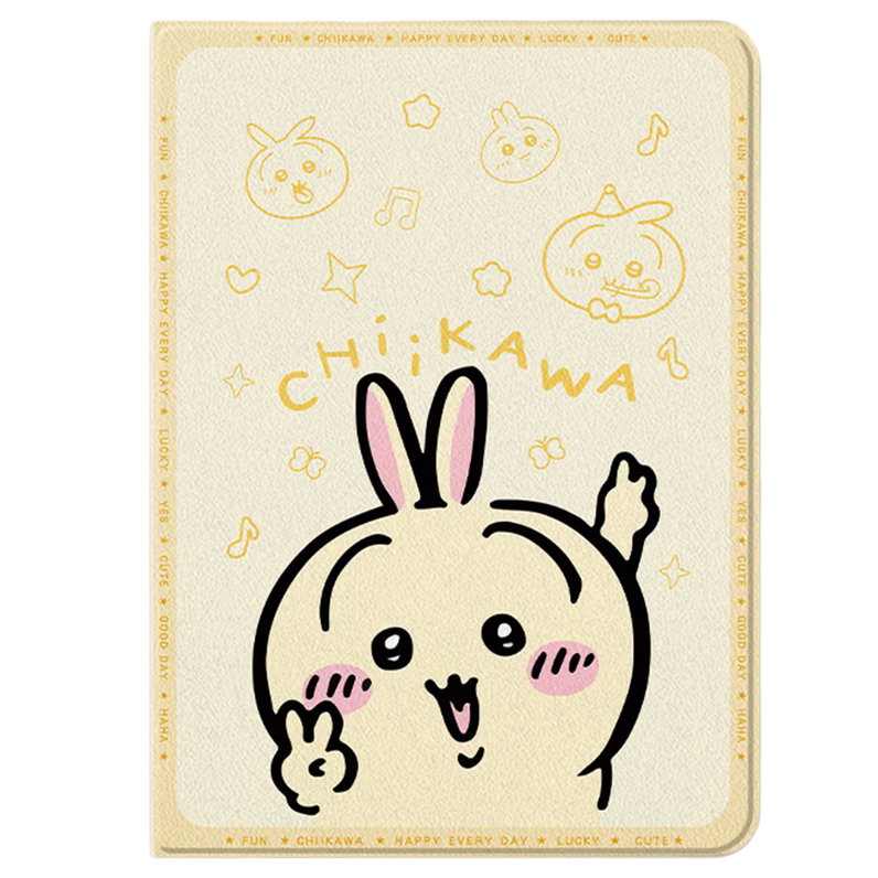 両面プリント 上質な肌触り 自動スリープ 衝撃防止 iPadケース C-80036