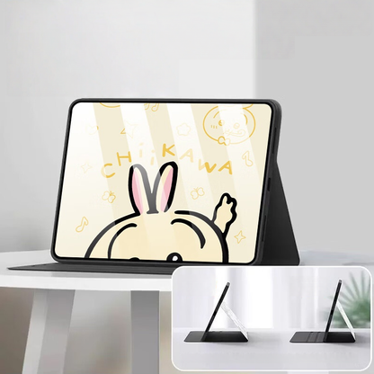 両面プリント 上質な肌触り 自動スリープ 衝撃防止 iPadケース C-80036