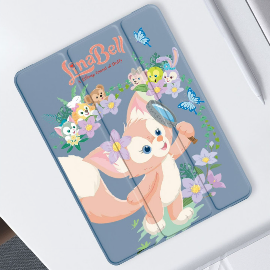 蓋開閉自動スリープ機能 三つ折り ペン収納 全体衝撃防止 iPadケース C-80038