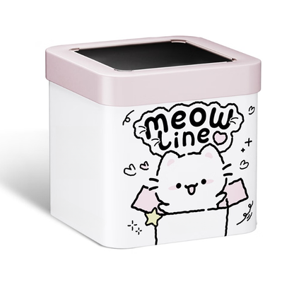 専用ギフト缶ケース付き 夜光星文字盤 レザーベルト 静音 腕時計 C-286