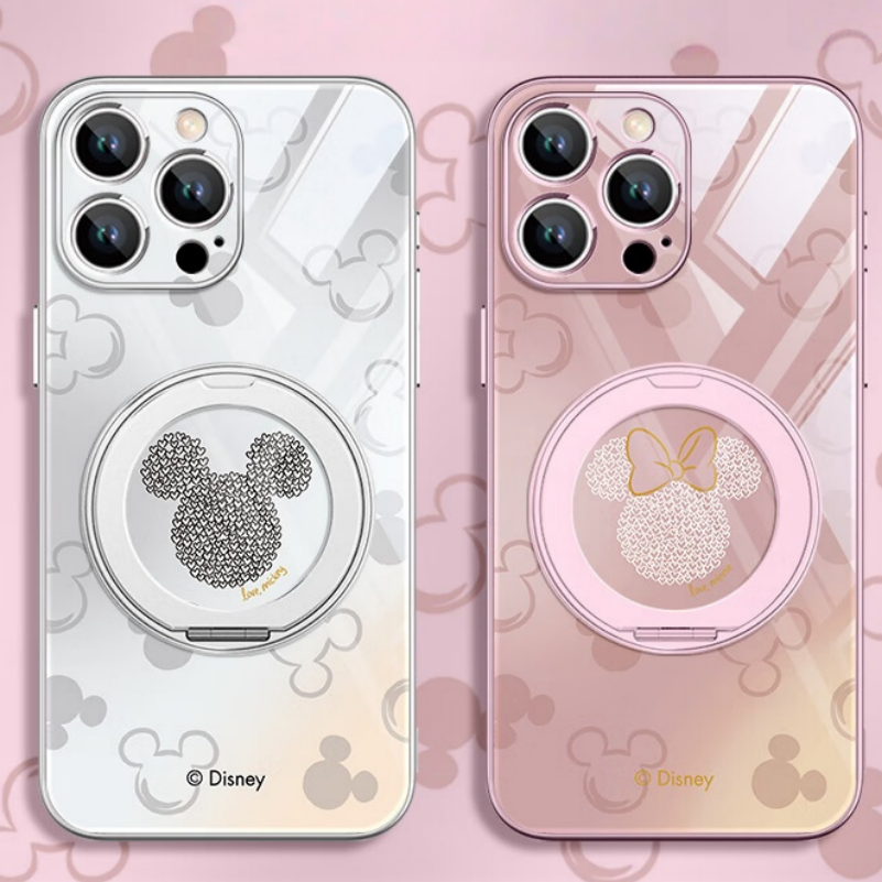 iPhone機種に対応 360°回転 磁気リング付き 落下衝撃保護 スマホケース C-80040