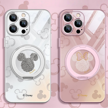 iPhone機種に対応 360°回転 磁気リング付き 落下衝撃保護 スマホケース C-80040