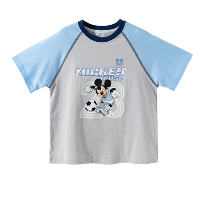 切り替え 配色 吸汗通気 綿100% 夏 Tシャツ n-298