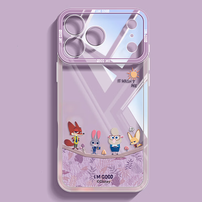iPhone対応 透明クリアケース レンズ高段差 薄型軽量 スマホケース C-80048