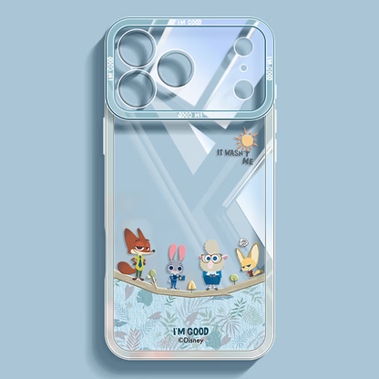 iPhone対応 透明クリアケース レンズ高段差 薄型軽量 スマホケース C-80048