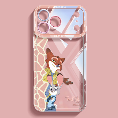 iPhone対応 透明クリア 高段差全周保護 薄型軽量 耐衝撃 スマホケース C-80050