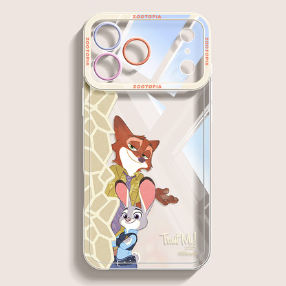 iPhone対応 透明クリア 高段差全周保護 薄型軽量 耐衝撃 スマホケース C-80050