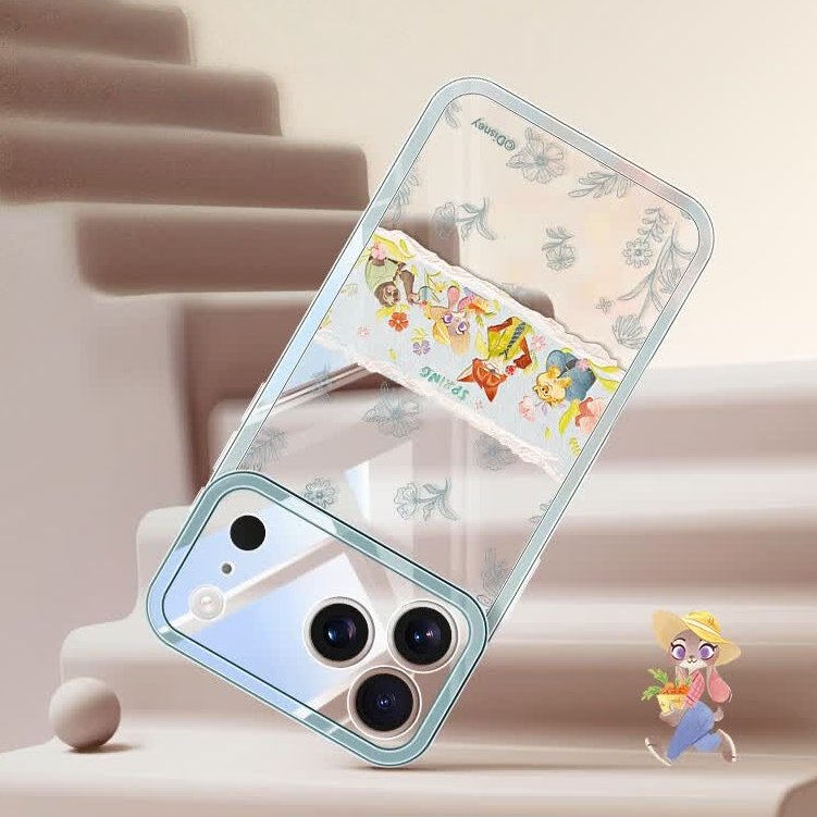 iPhone対応 透明クリア 薄型軽量 耐衝撃 高段差全周保護 スマホケース C-80051