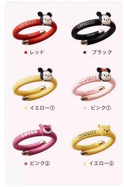 【子ども安心🌿】天然ハーブ 子供アウトドア 蚊よけブレスレット・虫よけリング C-324