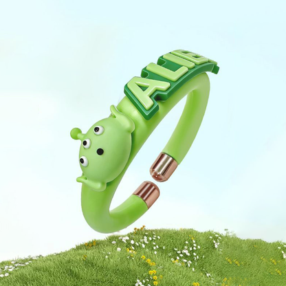 【子ども安心🌿】天然ハーブ 子供用 蚊よけブレスレット・虫よけリング C-328