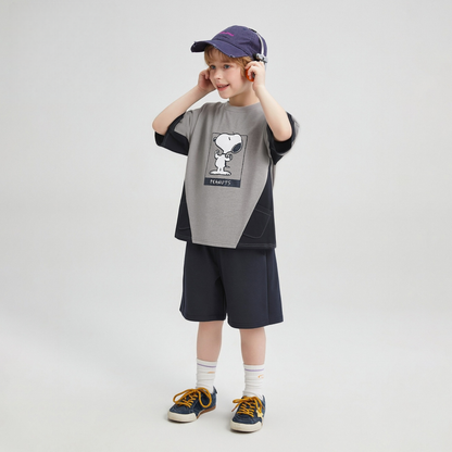 肌に優しい 夏コーデ 上下セット Tシャツ+ショーツ セットアップ n-319