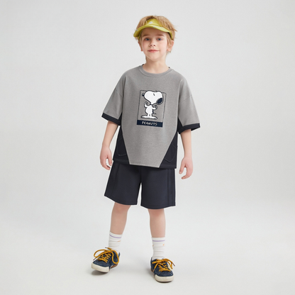 肌に優しい 夏コーデ 上下セット Tシャツ+ショーツ セットアップ n-319