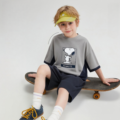 肌に優しい 夏コーデ 上下セット Tシャツ+ショーツ セットアップ n-319