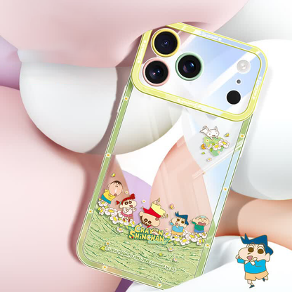 iPhone対応 透明クリア 薄型軽量 耐衝撃 高段差全周保護 スマホケース C-80052