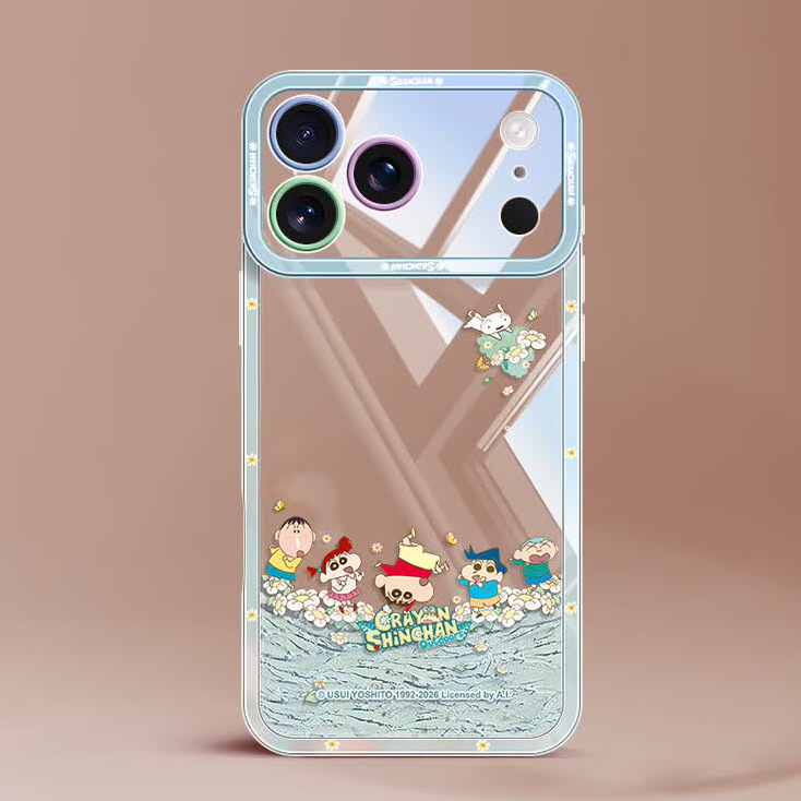iPhone対応 透明クリア 薄型軽量 耐衝撃 高段差全周保護 スマホケース C-80052