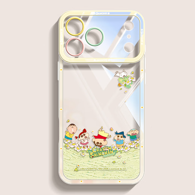 iPhone対応 透明クリア 薄型軽量 耐衝撃 高段差全周保護 スマホケース C-80052