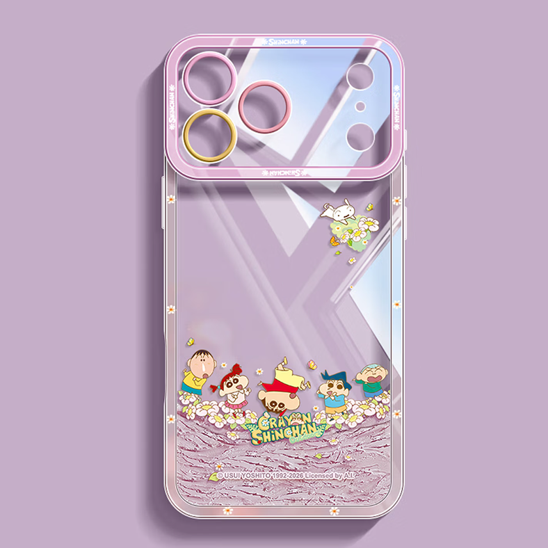 iPhone対応 透明クリア 薄型軽量 耐衝撃 高段差全周保護 スマホケース C-80052