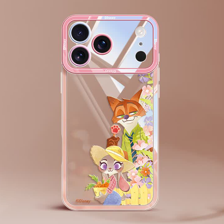 iPhone対応 透明クリア レンズ高縁保護 落下衝撃吸収 全周囲保護 スマホケース C-80054