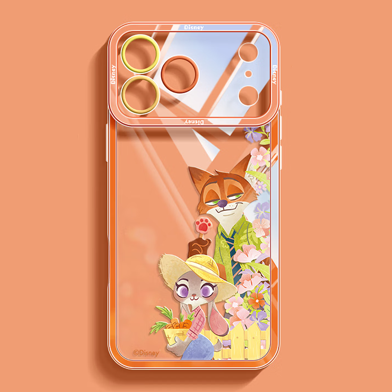 iPhone対応 透明クリア レンズ高縁保護 落下衝撃吸収 全周囲保護 スマホケース C-80054