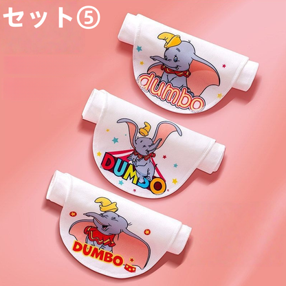 【ベビー・キッズ用 汗取りパッド】3サイズ展開 0〜10歳 新生児対応 無蛍光剤 通気吸汗 背中タオル C-344