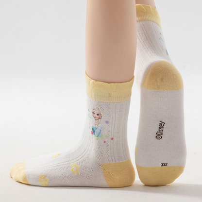 5足セット A類生地 抗菌 無蛍光剤 通気メッシュ 子供ソックス C-347