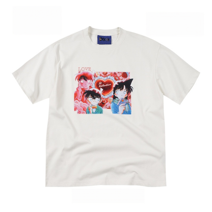 2色展開 男女兼用 プリント Tシャツ C-50037