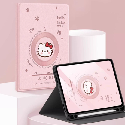 衝撃保護 薄型軽量 3段階角度調整 iPadケース C-80077