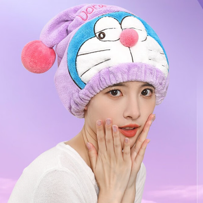 【👛 コスパ最強】2点 ふわふわ 速乾 吸水力抜群 ヘアキャップ C-459