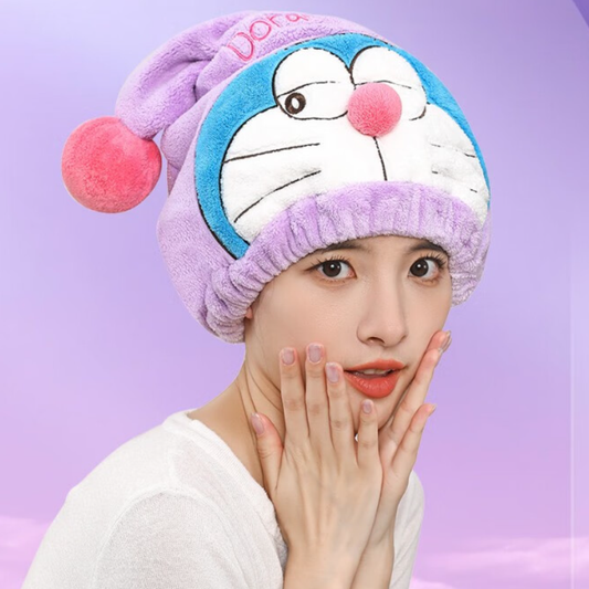 【👛 コスパ最強】2点 ふわふわ 速乾 吸水力抜群 ヘアキャップ C-459