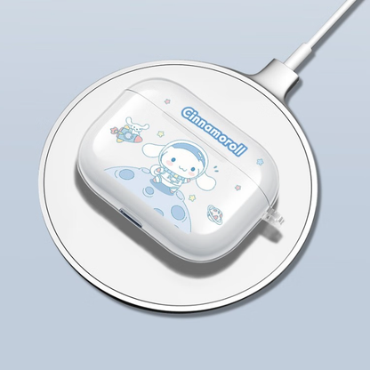 クリアデザイン ソフト ワイヤレス充電対応 AirPodsケース C-80173