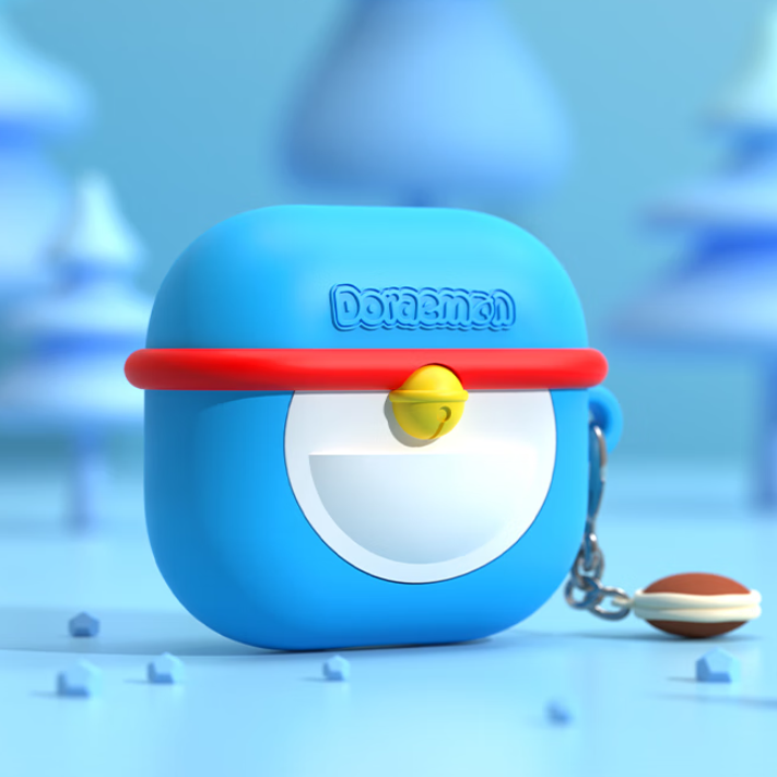 3Dデザイン かわいい 衝撃吸収 AirPodsケース C-80177