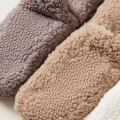 超厚手 もこもこ ボア あったか 防寒 ルームソックス C-70002