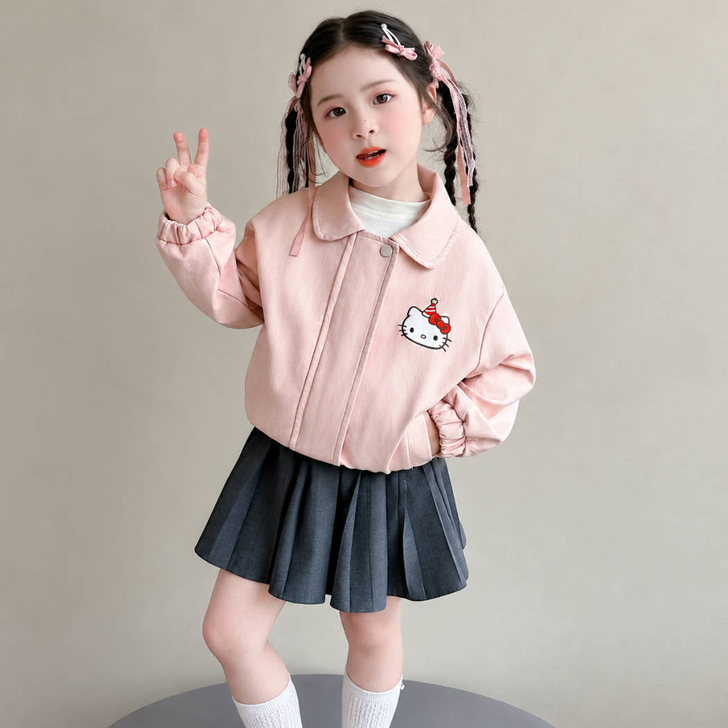 韓国風 カジュアル フェイクレザー ブルゾン ジャケット n-473