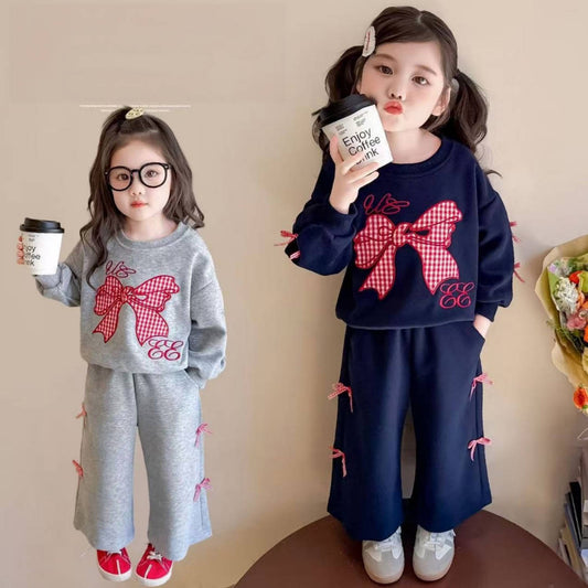 二点セット 韓国風 スウェット +  パンツ セットアップ n-474