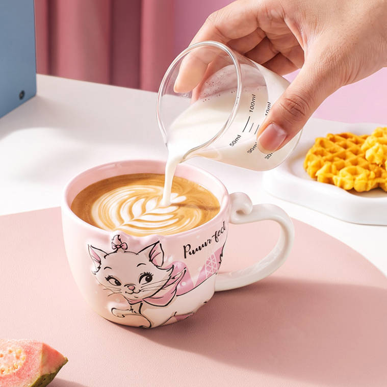 ギフトボックス付き 330ml/480ml 電子レンジ対応 陶器マグカップ C-540