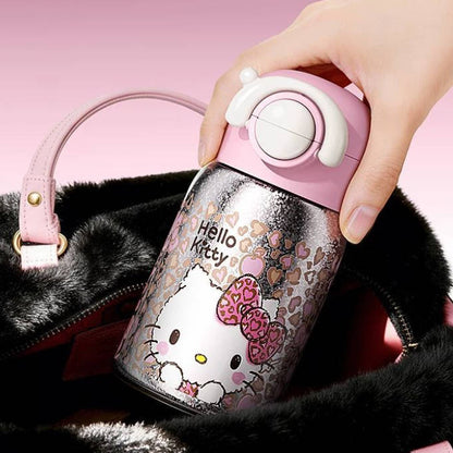 250ml  純チタン 2WAY 保温水筒 ミニボトル C-552