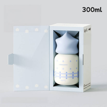 300ml  星型キャップ 保温保冷 ミニボトル C-70019