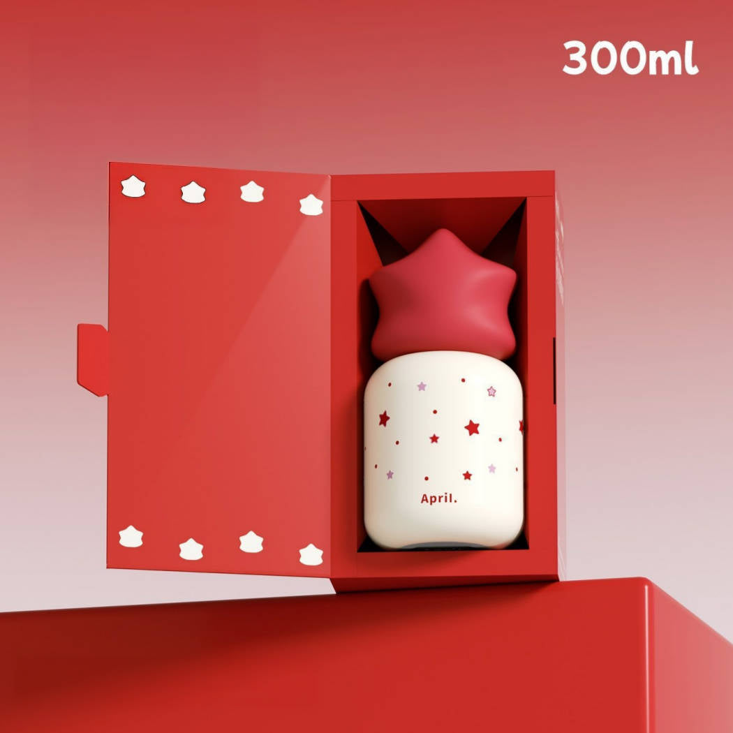300ml  星型キャップ 保温保冷 ミニボトル C-70019