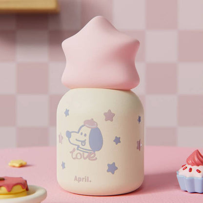 300ml  星型キャップ 保温保冷 ミニボトル C-70019