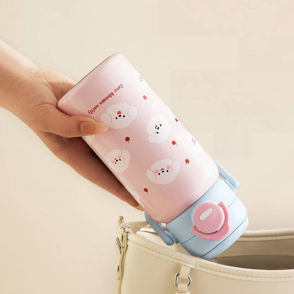 600ml  保温保冷 ハンドル付き ボトル C-70020